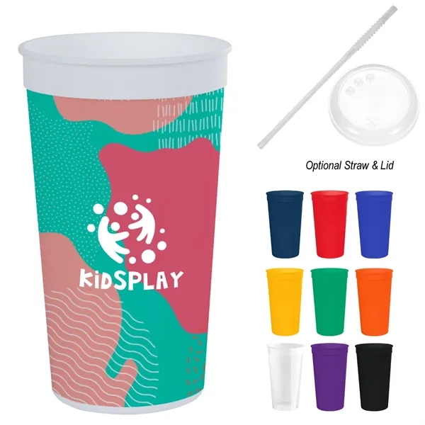 32 Oz. Full Color Big Game Stadium Cup - 32 Oz. Full Color Big Game Stadium Cup - Image 0 of 16