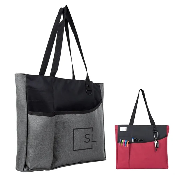 Delegate Heathered Tote Bag - Delegate Heathered Tote Bag - Image 0 of 9