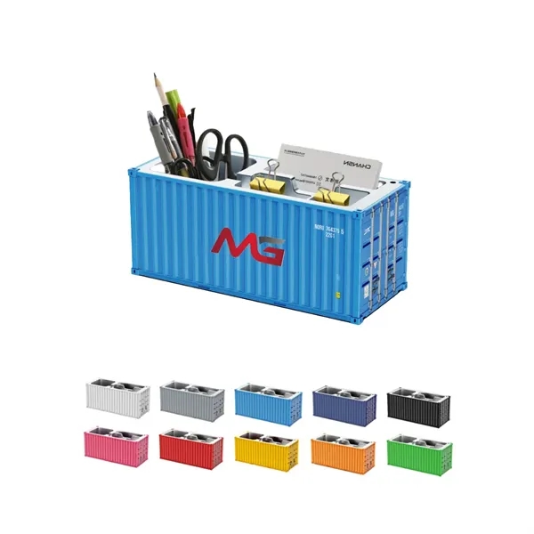 Mini Toys Logistics Container Multifunction Pen Holder - Mini Toys Logistics Container Multifunction Pen Holder - Image 0 of 4