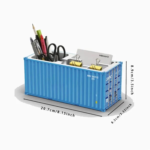 Mini Toys Logistics Container Multifunction Pen Holder - Mini Toys Logistics Container Multifunction Pen Holder - Image 1 of 4