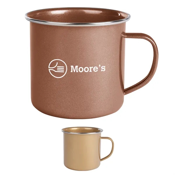 16 Oz. Steel Finley Campfire Mug - 16 Oz. Steel Finley Campfire Mug - Image 0 of 6