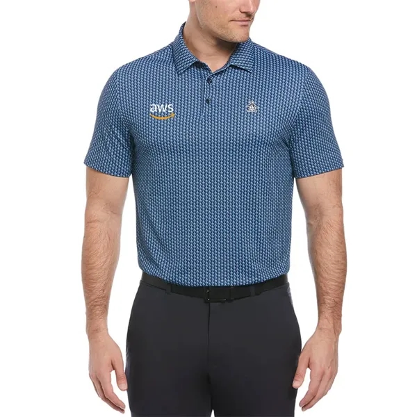 Custom Penguin All-Over-Pete Printed Men's Polo