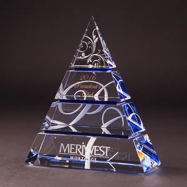 Stacked Pyramid Trophy