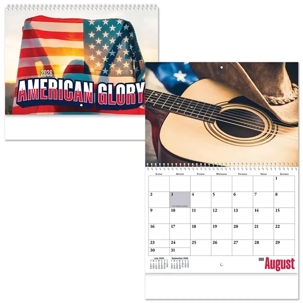 American Glory Spiral Wall Calendar - American Glory Spiral Wall Calendar - Image 1 of 1