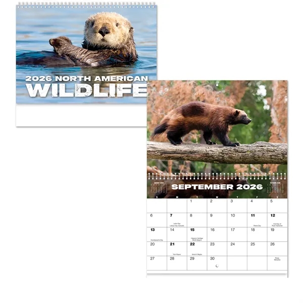 Wildlife Spiral Wall Calendar - Wildlife Spiral Wall Calendar - Image 1 of 1