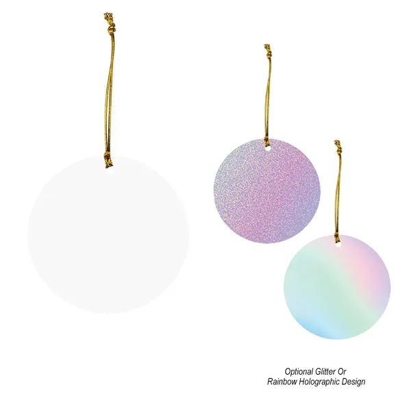 Acrylic Ornament - Circle - Acrylic Ornament - Circle - Image 1 of 1