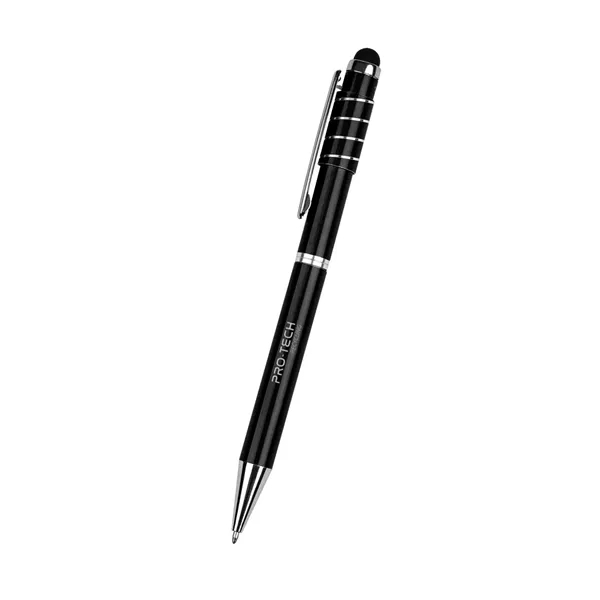 Recycled Aluminum Spinner Pen With Stylus - Recycled Aluminum Spinner Pen With Stylus - Image 5 of 11