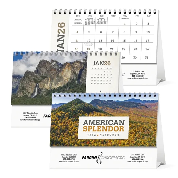 Triumph® Calendars American Splendor Desk Calendar - Triumph® Calendars American Splendor Desk Calendar - Image 0 of 1