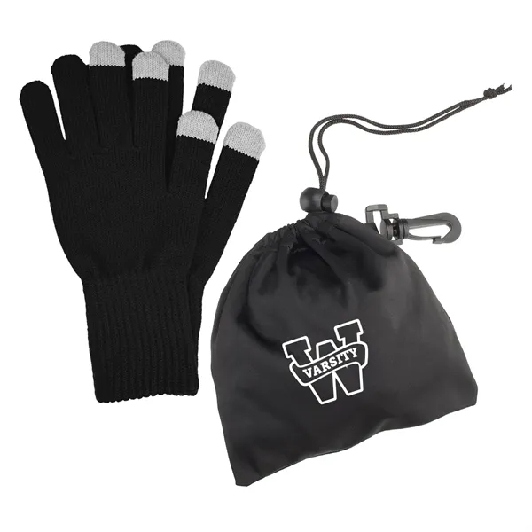 Touch Screen Gloves In RPET Pouch - Touch Screen Gloves In RPET Pouch - Image 6 of 15