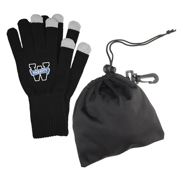 Touch Screen Gloves In RPET Pouch - Touch Screen Gloves In RPET Pouch - Image 7 of 15