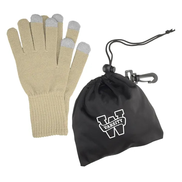 Touch Screen Gloves In RPET Pouch - Touch Screen Gloves In RPET Pouch - Image 9 of 15