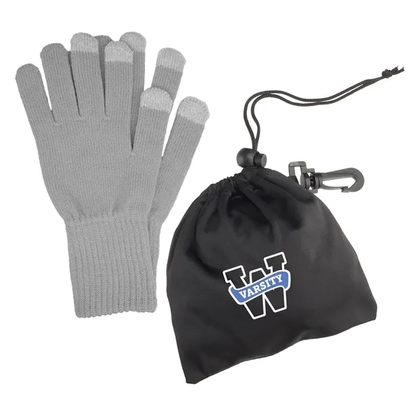 Touch Screen Gloves In RPET Pouch - Touch Screen Gloves In RPET Pouch - Image 11 of 15