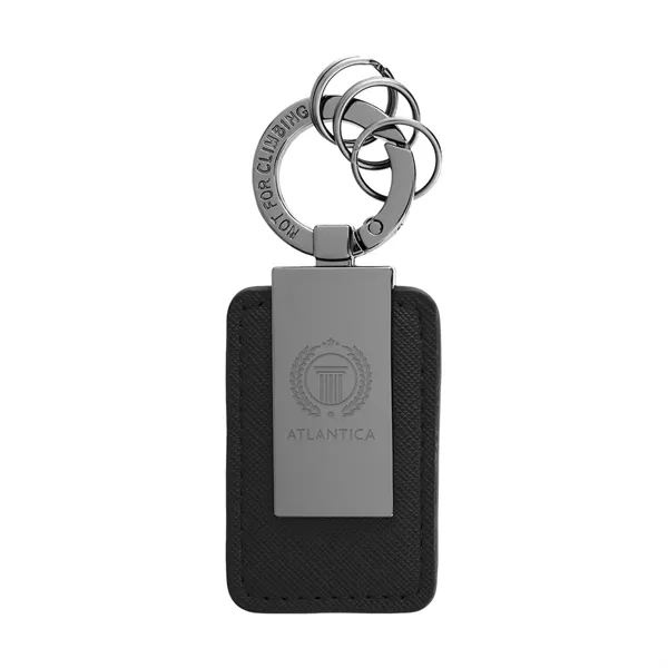 Leatherette Carabiner Clip Key Tag - Leatherette Carabiner Clip Key Tag - Image 5 of 20