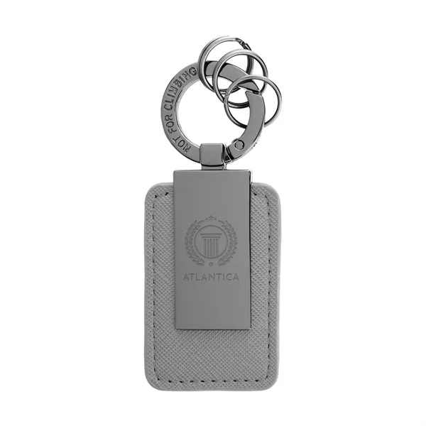 Leatherette Carabiner Clip Key Tag - Leatherette Carabiner Clip Key Tag - Image 9 of 20