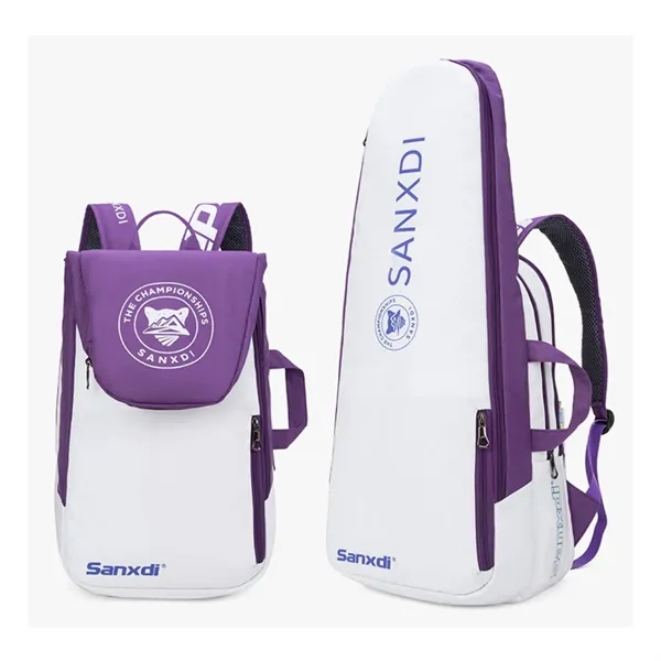 Multifunctional Outdoor Sports Tennis Bag with Shoe Packet - Multifunctional Outdoor Sports Tennis Bag with Shoe Packet - Image 8 of 8