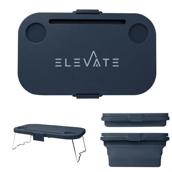 Collapsible Picnic Basket Cooler - Collapsible Picnic Basket Cooler - Image 8 of 8