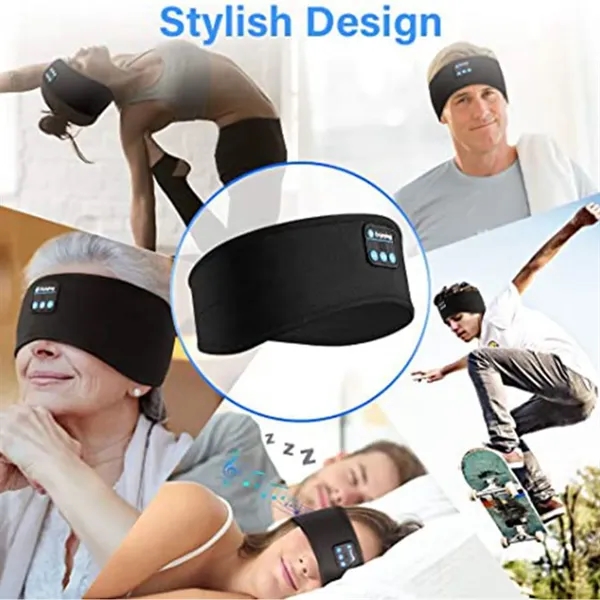 Wireless Sleep Headphones Sports Headband - Wireless Sleep Headphones Sports Headband - Image 3 of 7