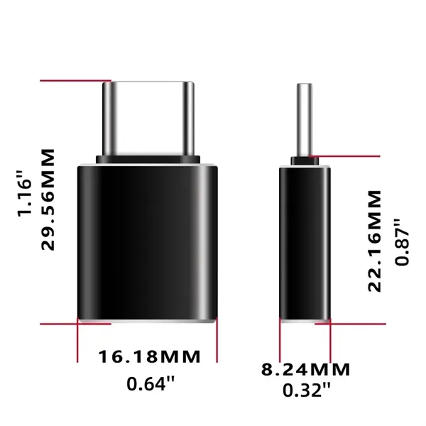 Portable USB 3.0 Charging Type C OTG Adaptor - Portable USB 3.0 Charging Type C OTG Adaptor - Image 1 of 3