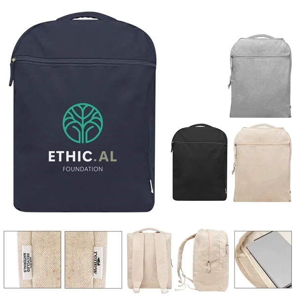 Arden Recycled Cotton Backpack - Arden Recycled Cotton Backpack - Image 0 of 5
