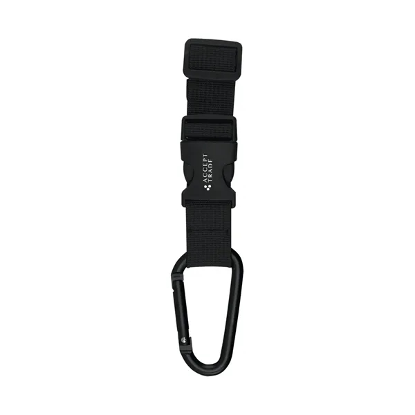 Adjustable Buckle Strap With Carabiner - Adjustable Buckle Strap With Carabiner - Image 7 of 15