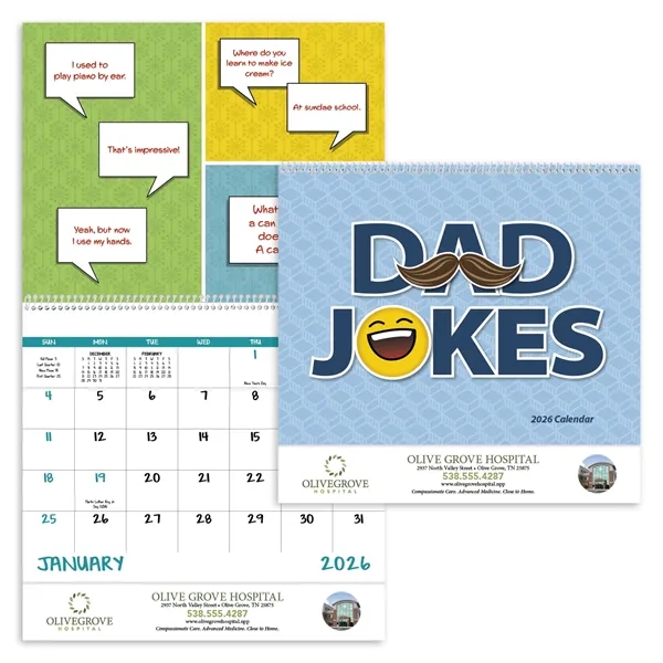 Dad Jokes - Spiral - Dad Jokes - Spiral - Image 0 of 1