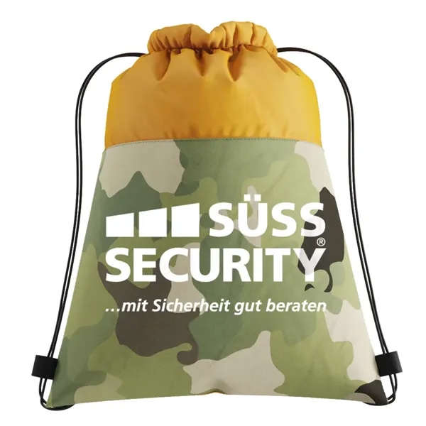 Camo Drawstring Bag - Camo Drawstring Bag - Image 4 of 5