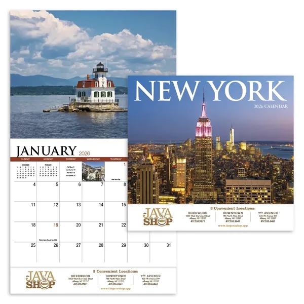Products New York Appointment Calendar - Stapled