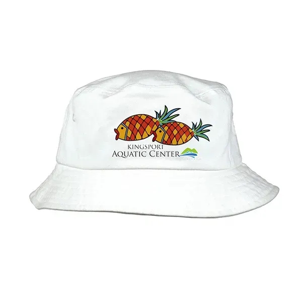 Full Color Imprint Cotton Bucket Hat - Full Color Imprint Cotton Bucket Hat - Image 5 of 50