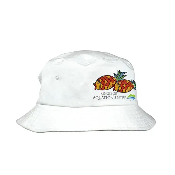 Full Color Imprint Cotton Bucket Hat - Full Color Imprint Cotton Bucket Hat - Image 15 of 50