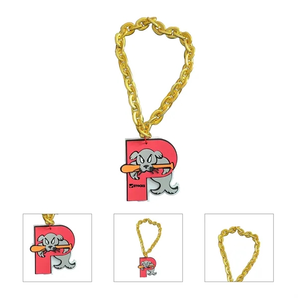 Custom EVA Medal necklace w/ ABS chain