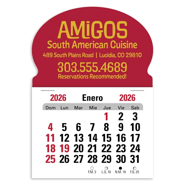 Press-N-Stick Spanish Calendar - Press-N-Stick Spanish Calendar - Image 0 of 0