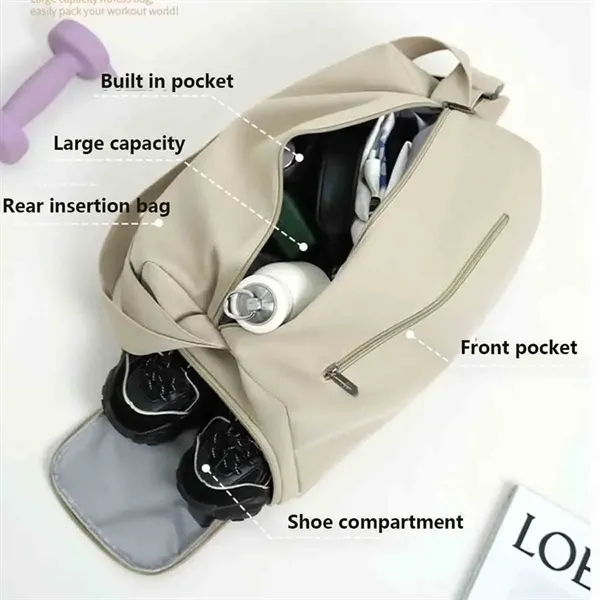 Large Capacity Storage Gym Bag - Large Capacity Storage Gym Bag - Image 3 of 3