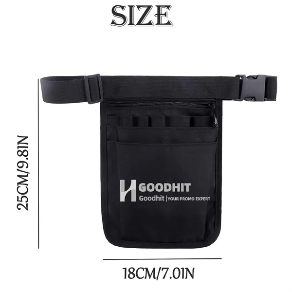 Nylon Nursing Fanny Pack Nurse Tool Organizer Pouch - Nylon Nursing Fanny Pack Nurse Tool Organizer Pouch - Image 3 of 3