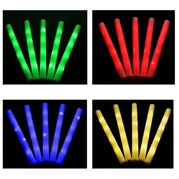 Foam LED Light Sponge Glow Stick Concert Party Fan Cheer - Foam LED Light Sponge Glow Stick Concert Party Fan Cheer - Image 3 of 5
