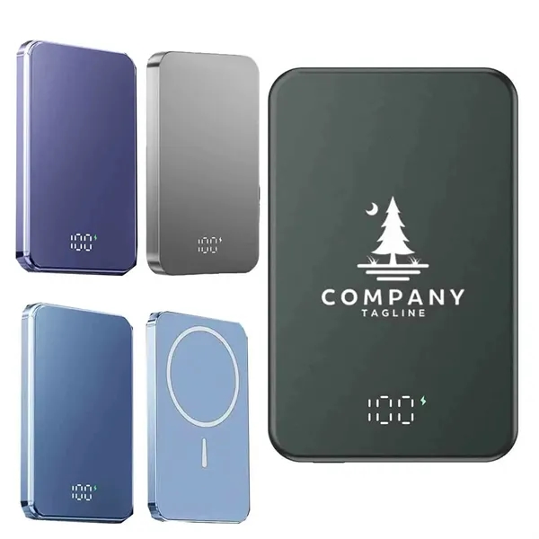 Portable 10000mAh Magnetic Power Bank - Portable 10000mAh Magnetic Power Bank - Image 0 of 2