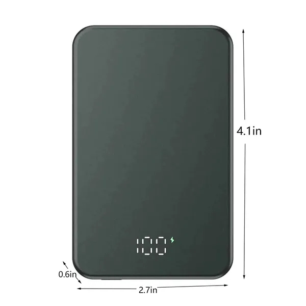 Portable 10000mAh Magnetic Power Bank - Portable 10000mAh Magnetic Power Bank - Image 2 of 2