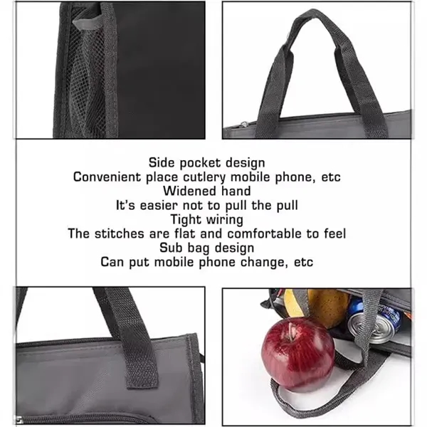 Resuable Tote Lunch Bag - Resuable Tote Lunch Bag - Image 3 of 4