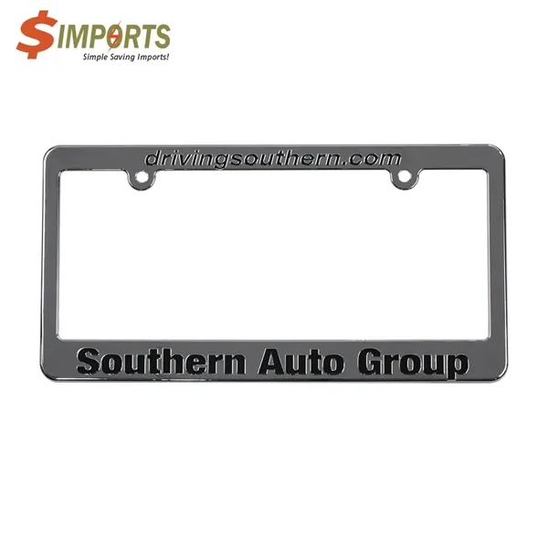 Plastic License Plate Frame - Simports - Plastic License Plate Frame - Simports - Image 0 of 0