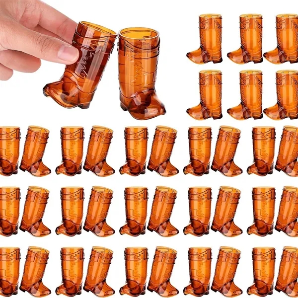 Plastic Reusable Denim Themed Party Wine Glasses - Plastic Reusable Denim Themed Party Wine Glasses - Image 4 of 7