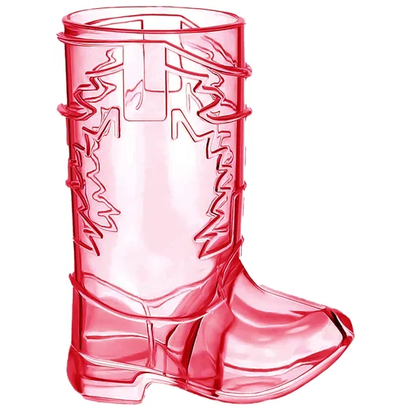 Plastic Reusable Denim Themed Party Wine Glasses - Plastic Reusable Denim Themed Party Wine Glasses - Image 6 of 7