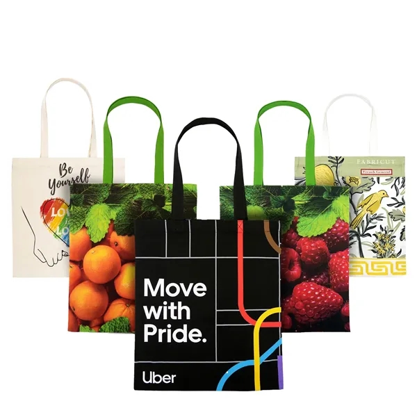 Premium 8 oz. Full Color Cotton Canvas Tote Bag 14"x16" - Premium 8 oz. Full Color Cotton Canvas Tote Bag 14"x16" - Image 0 of 0