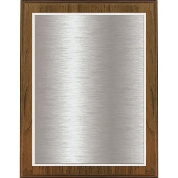 Classic Walnut Wood With Silver Plate - Classic Walnut Wood With Silver Plate - Image 0 of 1