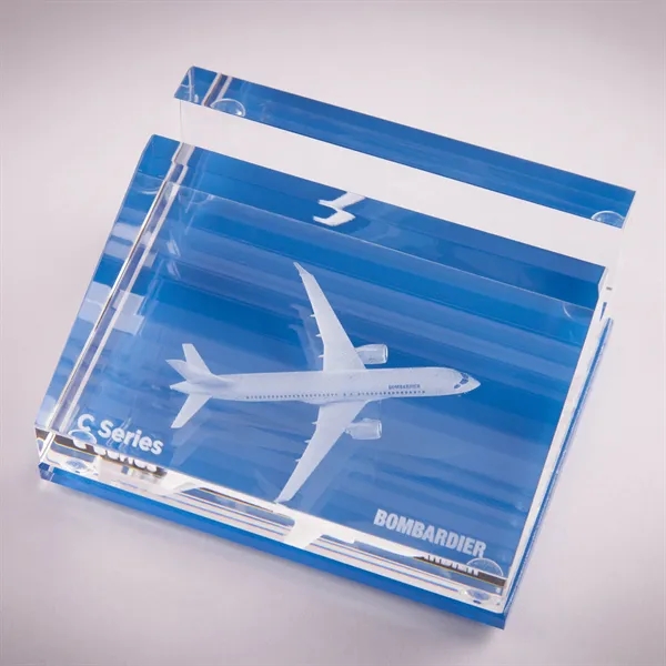 Business Card Holder 3 3/4" x 1 1/4" x 3 1/8"