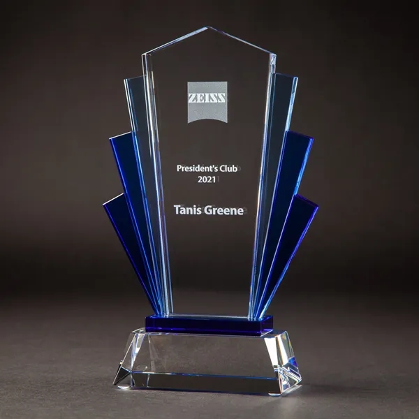 Triple Spotlight Award (6 1/8" x 9" x 2 1/8")