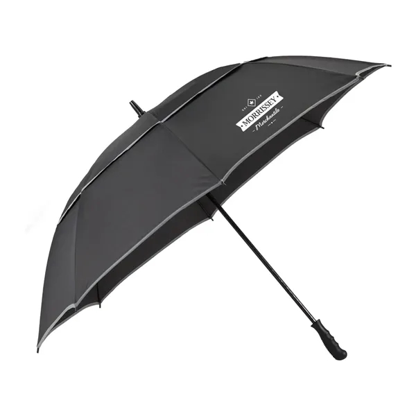 62" RPET Golf Umbrella w/ Reflective Trim - 62" RPET Golf Umbrella w/ Reflective Trim - Image 16 of 22