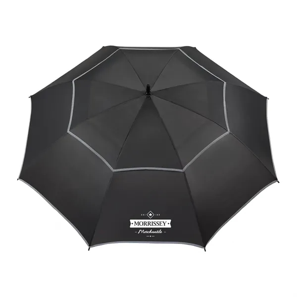 62" RPET Golf Umbrella w/ Reflective Trim - 62" RPET Golf Umbrella w/ Reflective Trim - Image 18 of 22