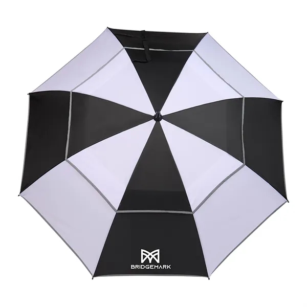 62" RPET Golf Umbrella w/ Reflective Trim - 62" RPET Golf Umbrella w/ Reflective Trim - Image 8 of 22
