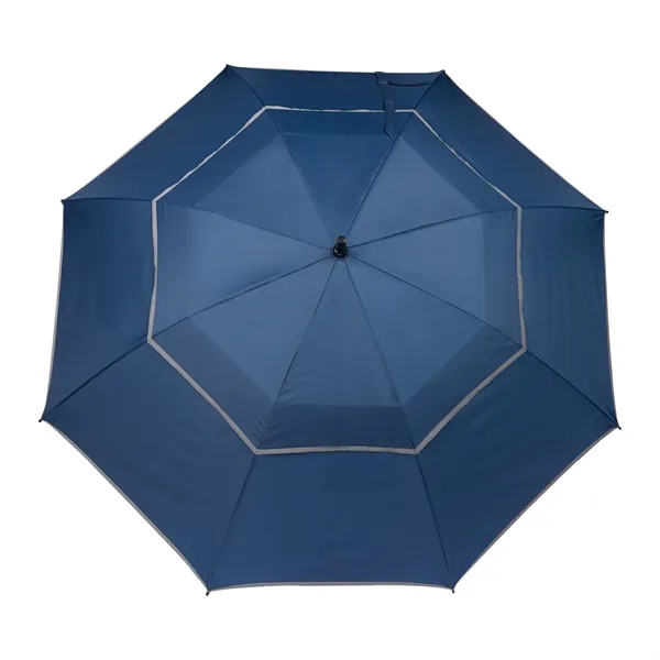 62" RPET Golf Umbrella w/ Reflective Trim - 62" RPET Golf Umbrella w/ Reflective Trim - Image 9 of 22