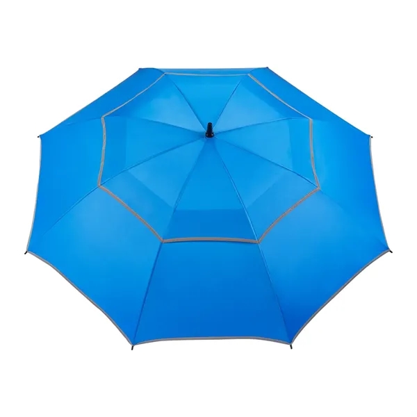 62" RPET Golf Umbrella w/ Reflective Trim - 62" RPET Golf Umbrella w/ Reflective Trim - Image 19 of 22