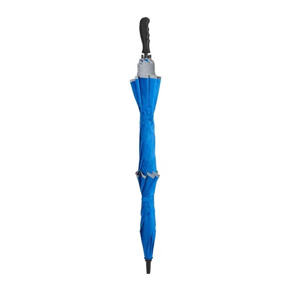 62" RPET Golf Umbrella w/ Reflective Trim - 62" RPET Golf Umbrella w/ Reflective Trim - Image 21 of 22